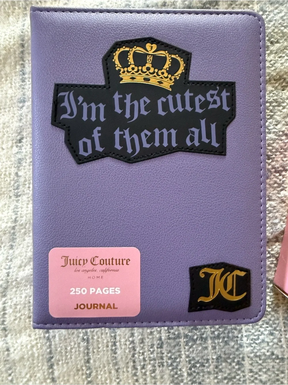 JUICY COUTURE I’M THE CUTEST OF THEM ALL 250 PG JOURNAL W LIP OIL SET